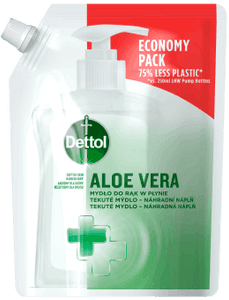 Dettol  Tekuté  mydlo  Jemná  aloe – náhradná náplň